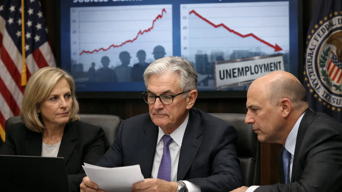 Federal Reserve Officials Monitor Labor Market Weakening Signals