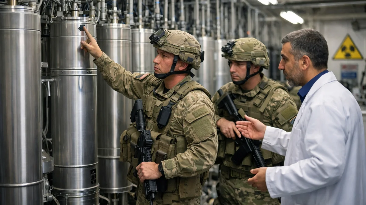 US Military Plans to Secure Iran Nuclear Materials Sources Say