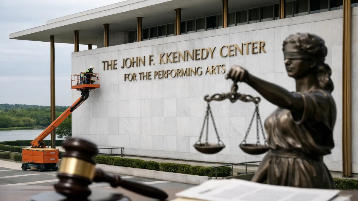 DOJ Seeks Short Delay in Kennedy Center Name Removal Deadline