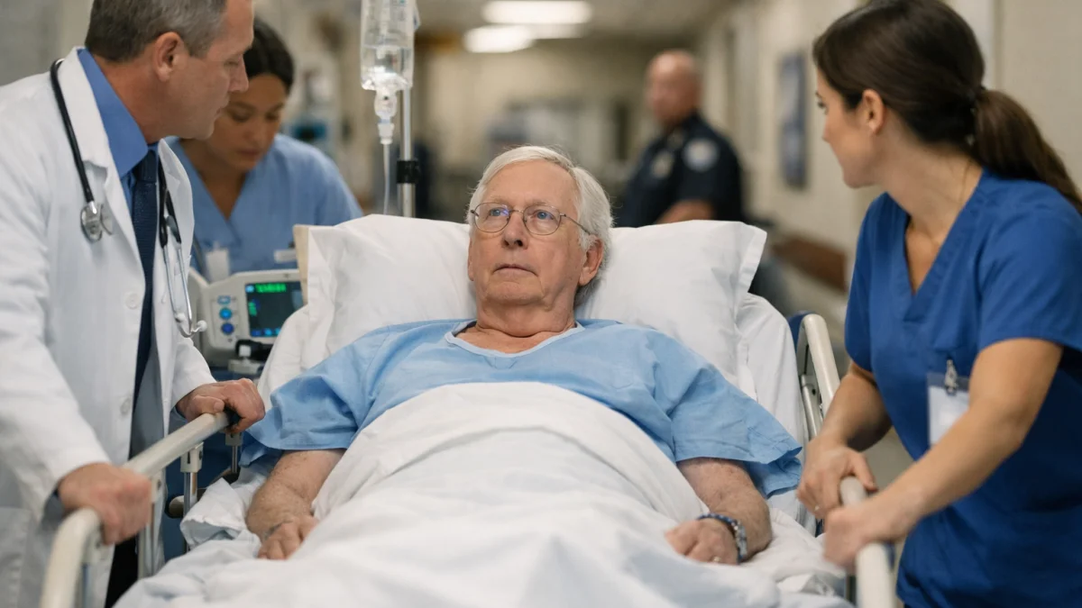 Mitch McConnell Admitted to Hospital for Observation