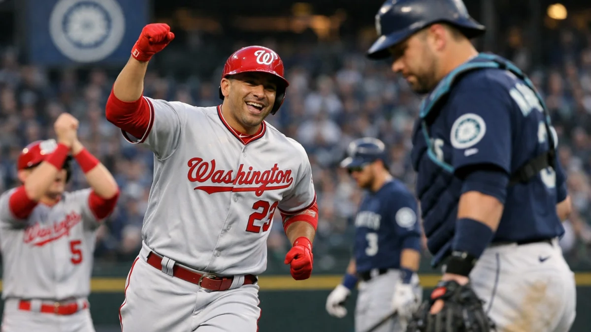 Washington Nationals Take Series From Seattle Mariners