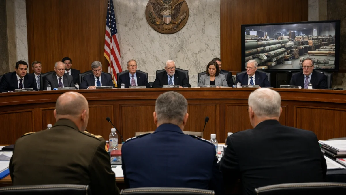 Senate Committee Questions Defense Stockpile Readiness
