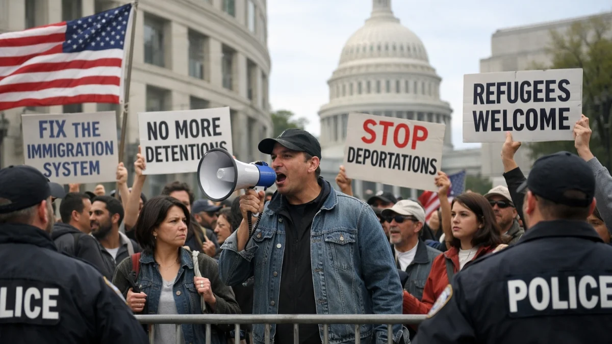 Protests Erupt Over Immigration Policies Across US Cities