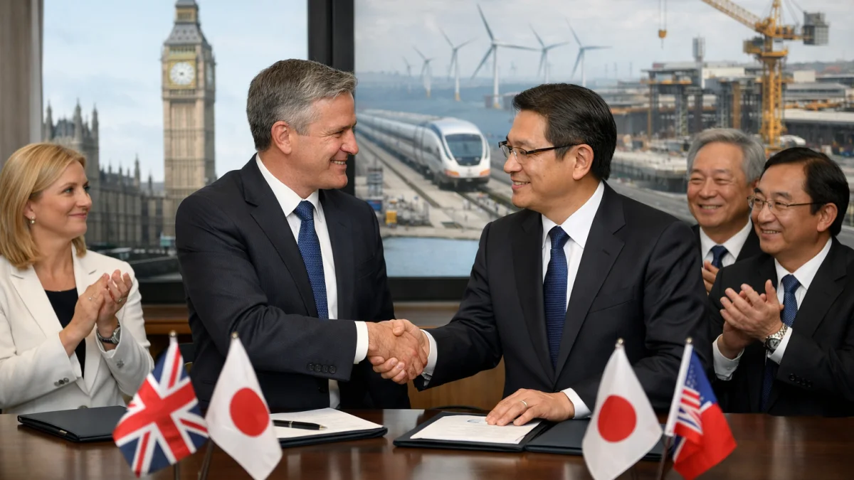 Japanese Firms Commit Billions to UK Infrastructure Investments