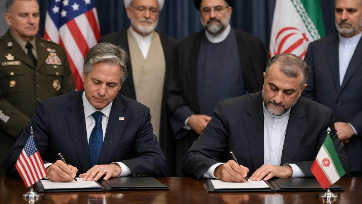 US and Iran Sign Initial Deal to End War, Reopen Strait of Hormuz