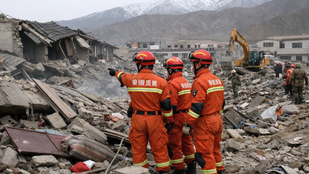 Magnitude 6.3 Earthquake Strikes Qinghai Province in Northwest China