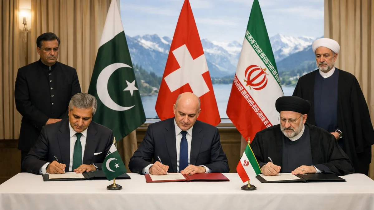 Pakistan Confirms Friday Signing Ceremony in Switzerland for Iran Deal