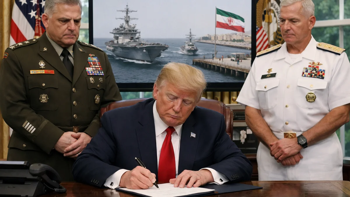 Trump Orders Immediate Removal of US Naval Blockade of Iranian Ports