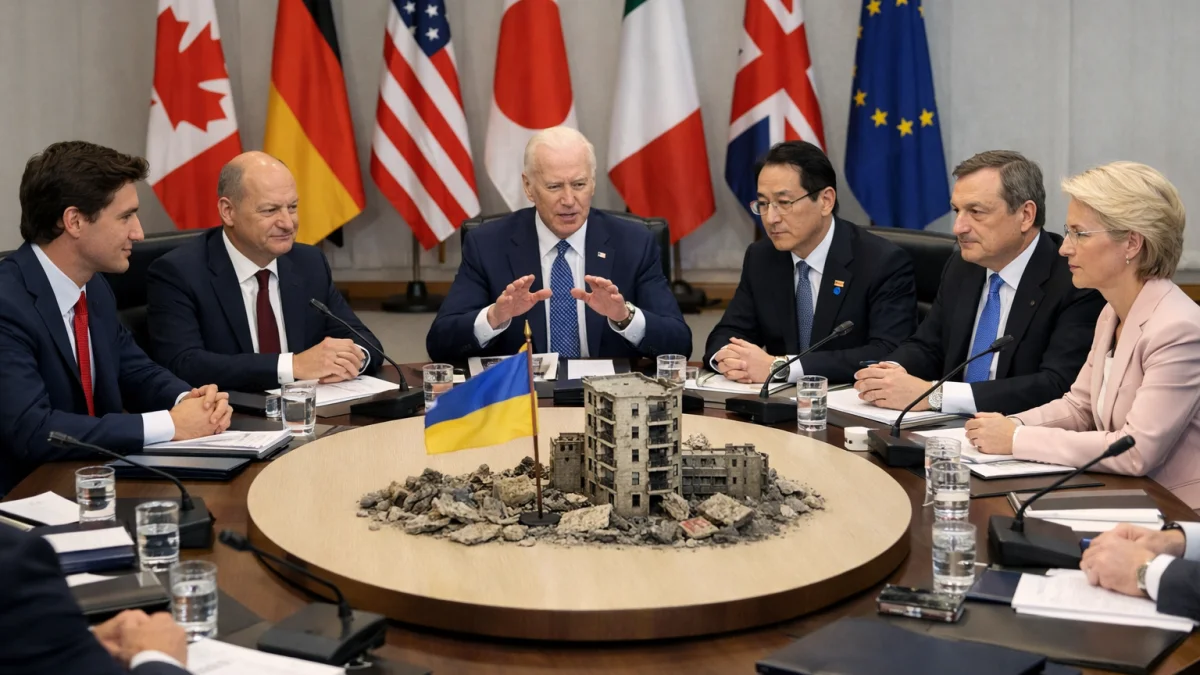 G7 Leaders Expected to Issue Statement on Ukraine War and Reconstruction