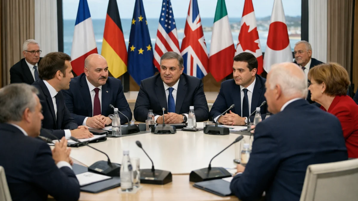 Syria's New Government Attends G7 Summit in France for First Time