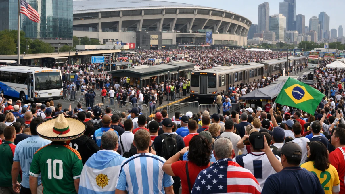 World Cup Crowds Swell US Host Cities as Fan Infrastructure Faces Pressure