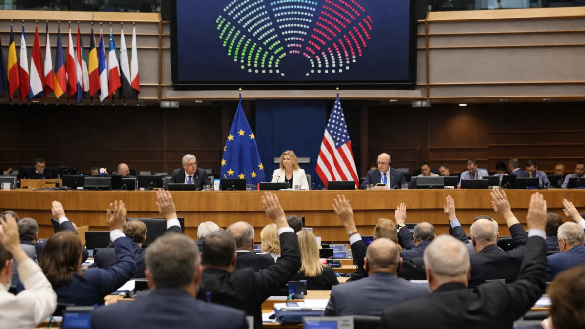 European Parliament Approves Trump Tariff Deal With EU