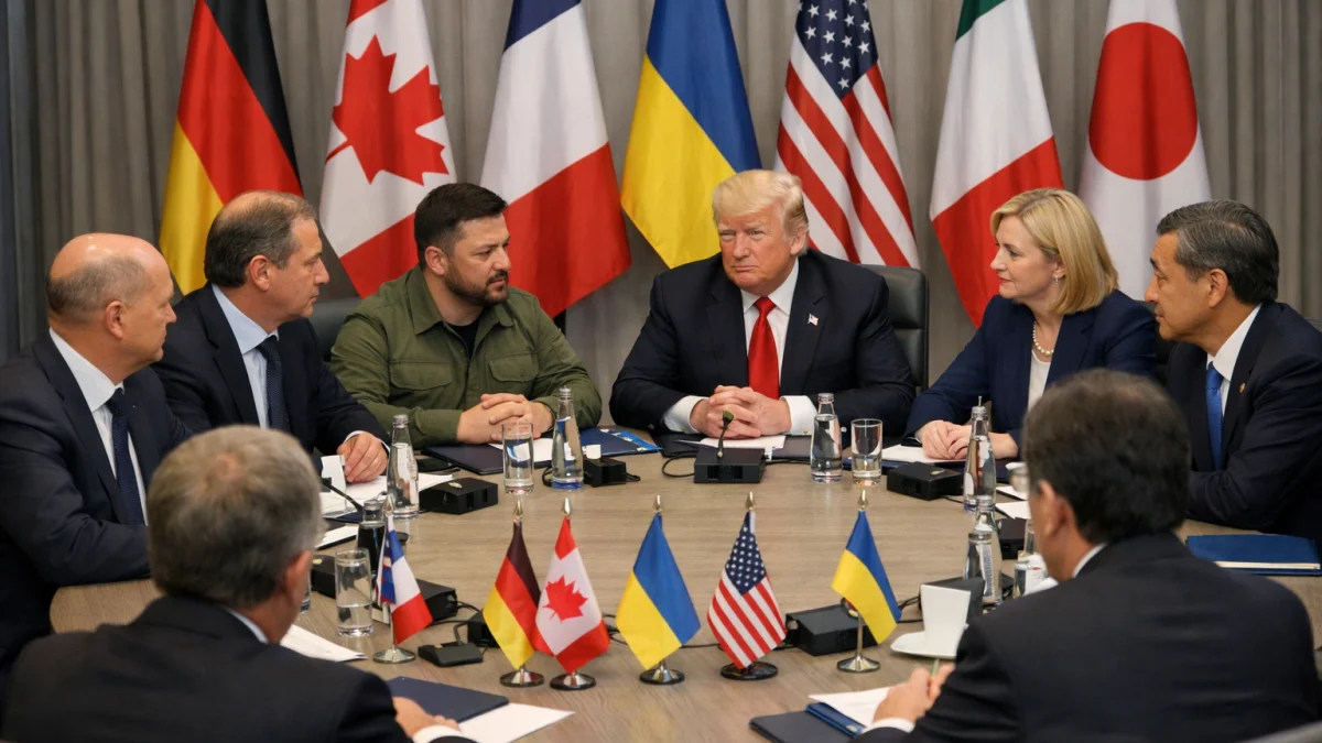 G7 Allies Push to Elevate Ukraine on Trump Administration Agenda