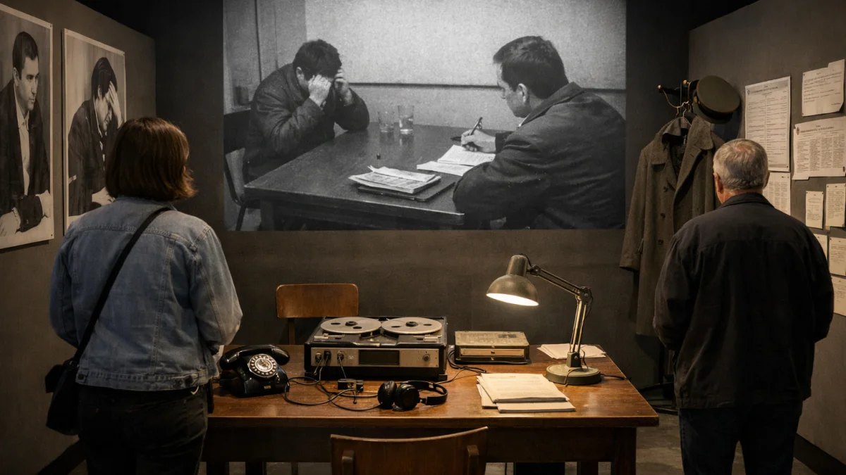 Romanian Exhibition Displays Secret Police Interrogations From 1989