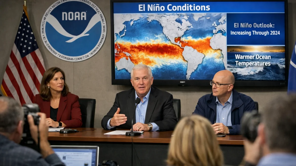 El Nino Expected to Intensify This Year NOAA Forecast Indicates