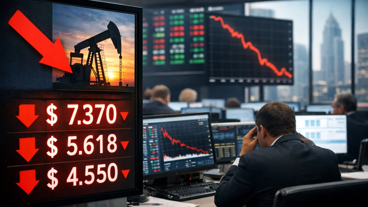 Oil Prices Decline Following Announcement of Iran Ceasefire Deal