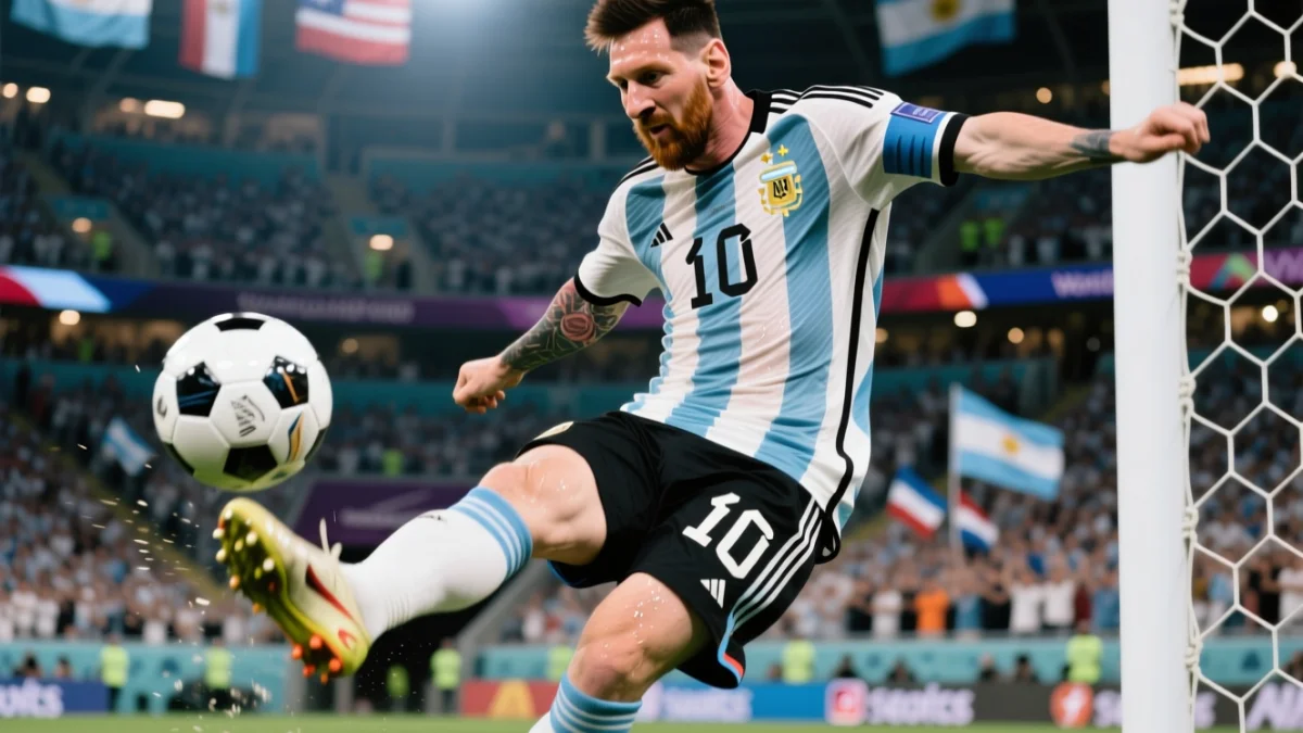 Lionel Messi Scores Hat Trick as Argentina Advances in World Cup