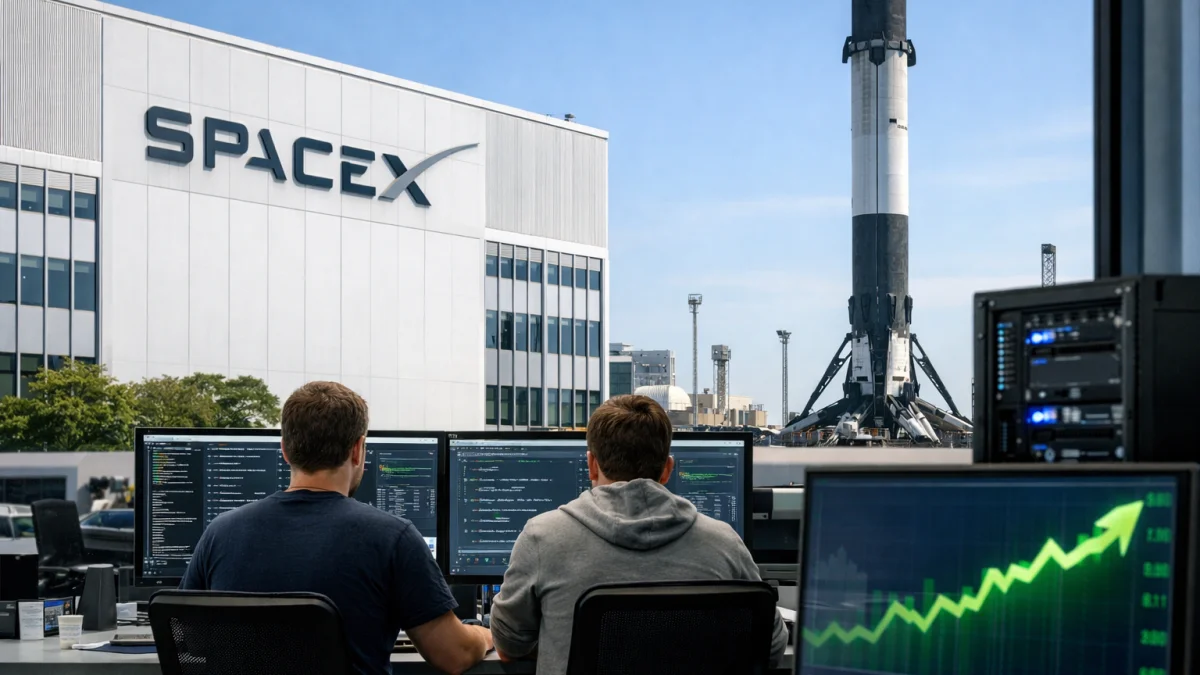 SpaceX Stock Surges Amid Major Cursor Software Partnership