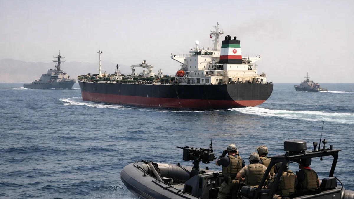 Iran Tankers Pass US Blockade in Gulf of Oman