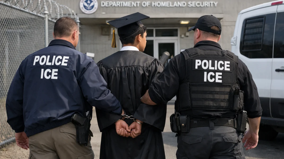 High School Graduate Detained by ICE Day After Ceremony
