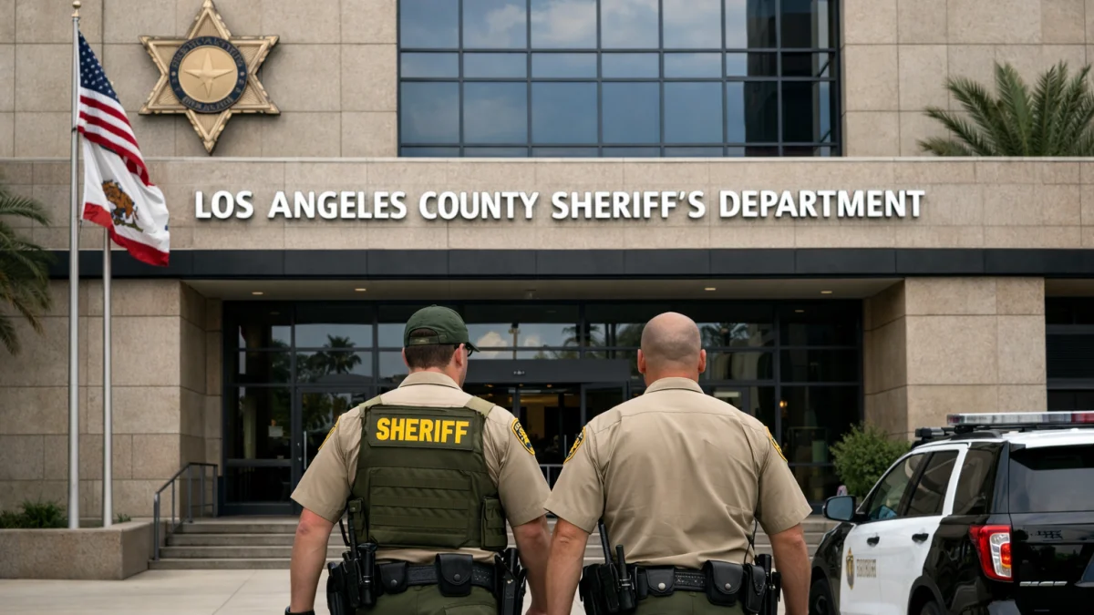 LA County Sheriff Deputies Face Lawsuit Over Records Access