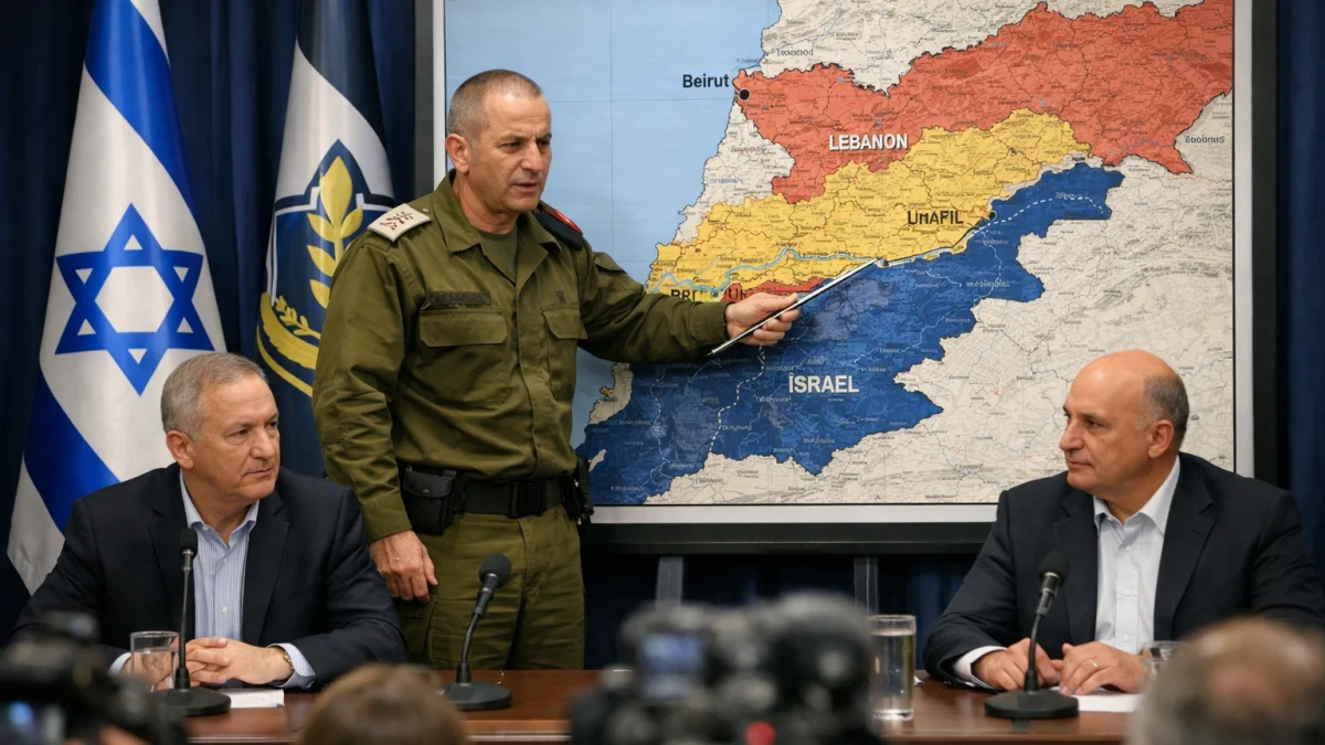 Israel Issues New Lebanon Occupation Map Amid US Talks