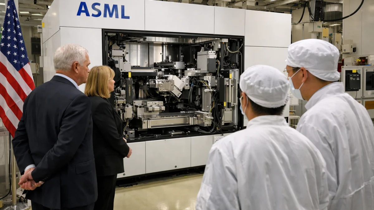 US Questions ASML Chip Tool Presence in China as Company Denies Sale