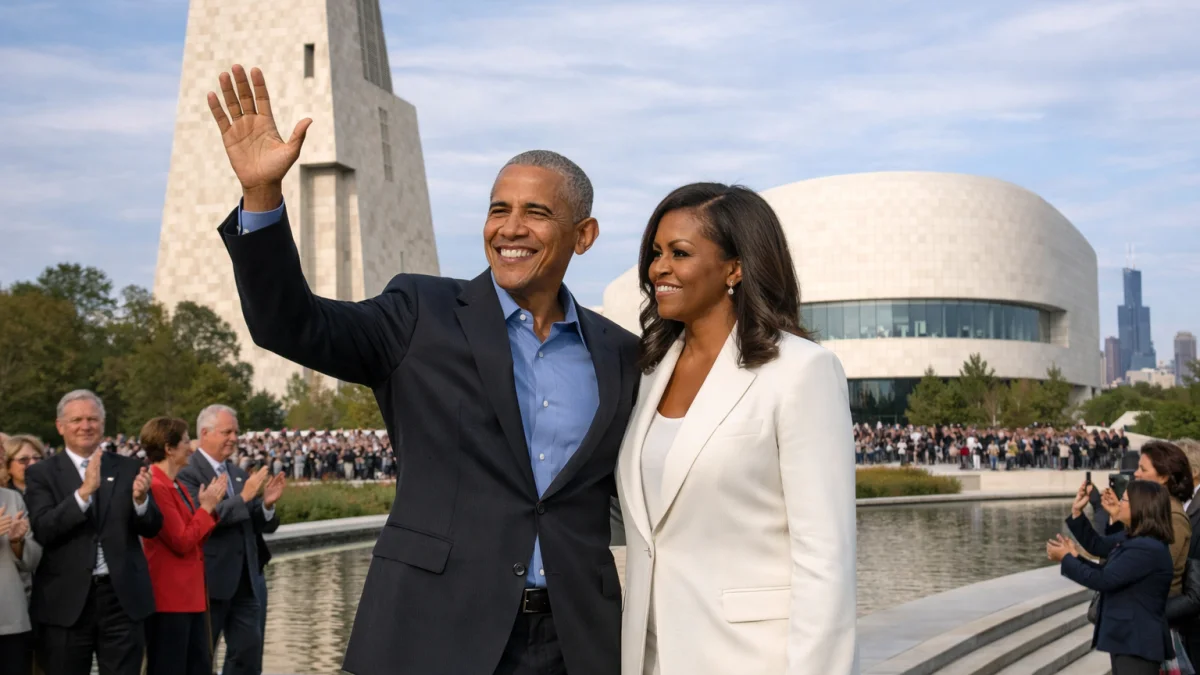 Obama Presidential Center Opens in Chicago to Mixed Reactions