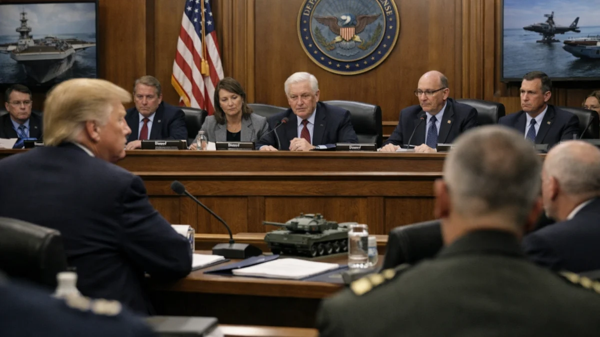 Trump Military Budget Encounters Congressional Resistance