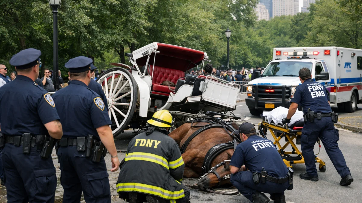 Public Safety Concerns Rise After Central Park Carriage Incident
