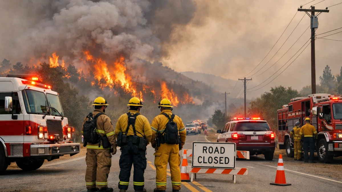 Wildfires Prompt Alerts Across Multiple US Regions