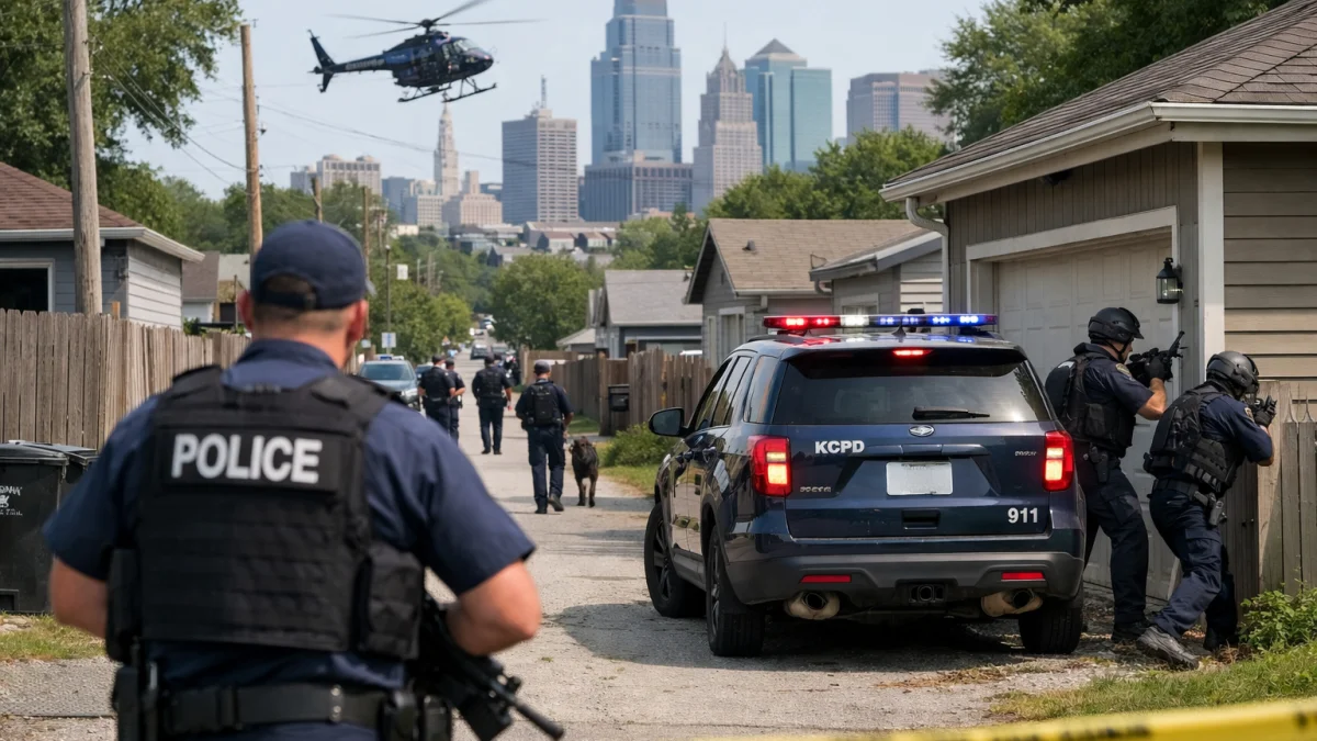 Search Underway for Suspect in Kansas City Shooting Spree
