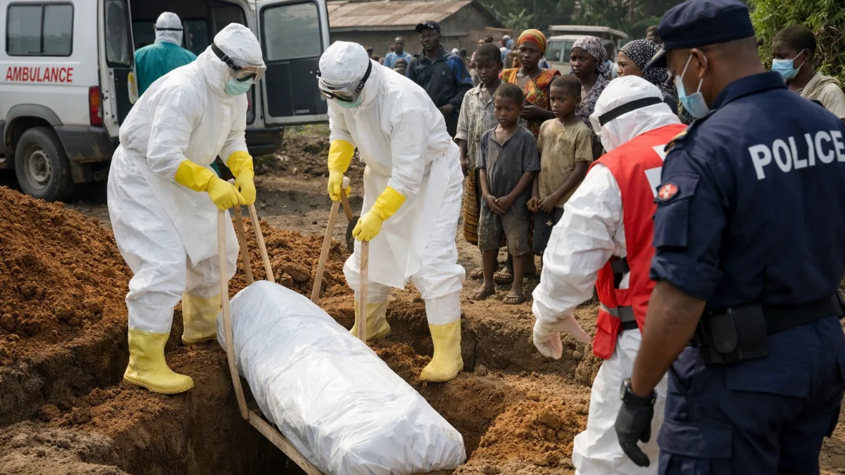 Mourners Bury Ebola Victim Marking Third Orphanage Death in Congo