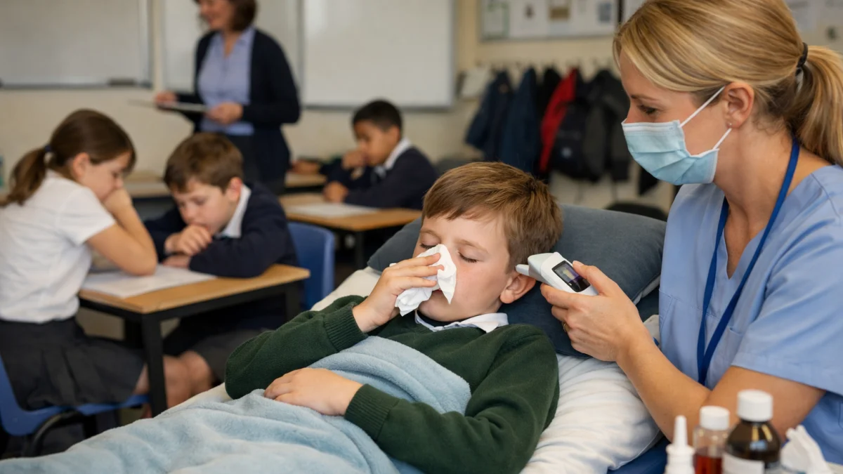 UK Faces Wave of Super Flu Cases Impacting Schools