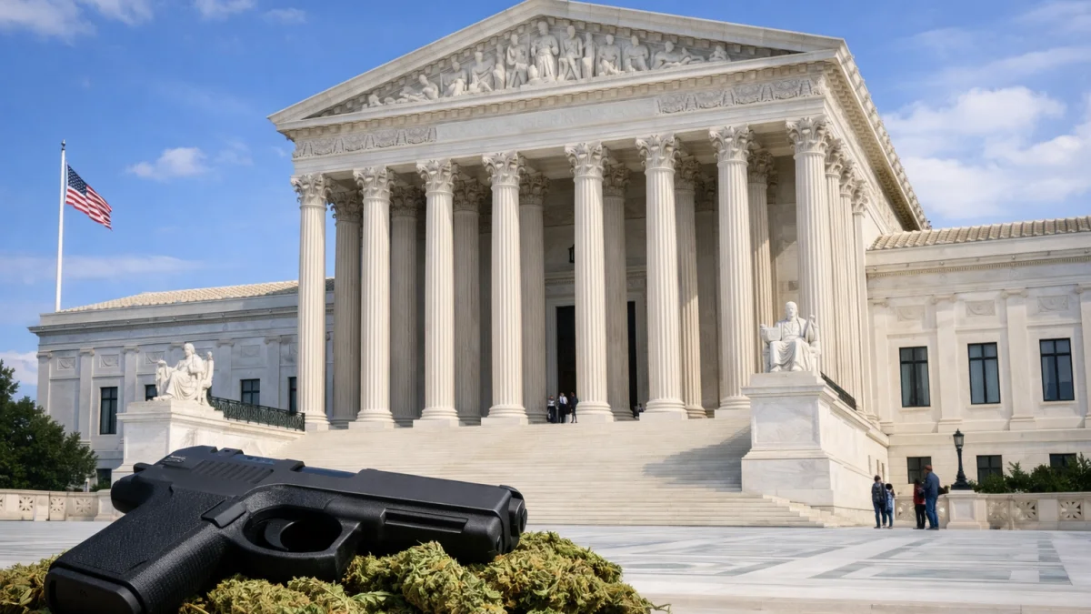Supreme Court Limits Federal Gun Ban for Legal Marijuana Users in Ruling