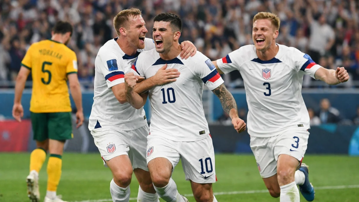 US Soccer Team Defeats Australia to Advance in World Cup Knockout Stage