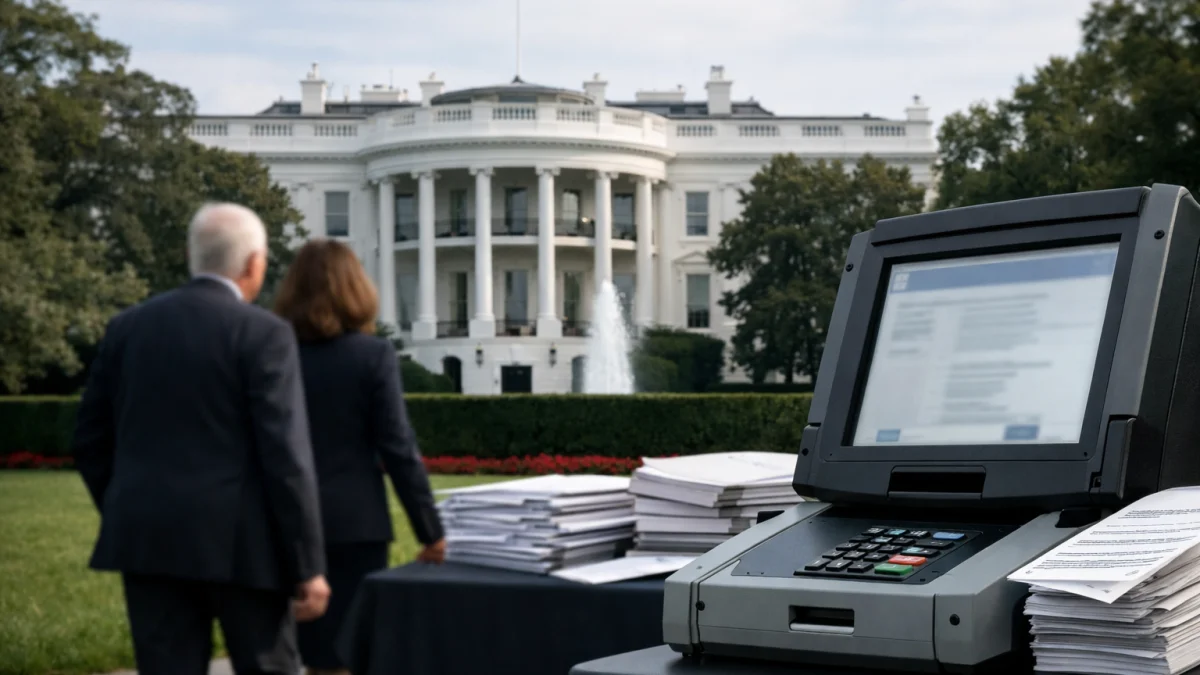 White House Delays Release of Voting Machine Study Before Midterms