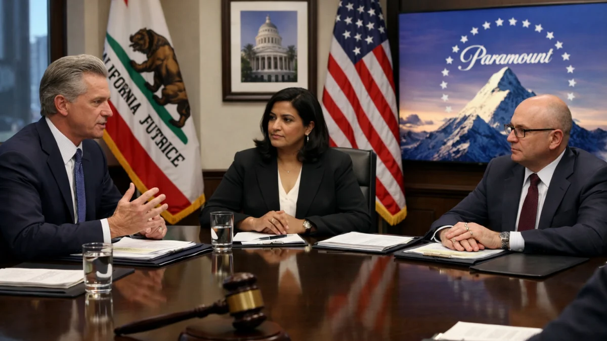 California Eyes Legal Challenge in Paramount Corporate Deal