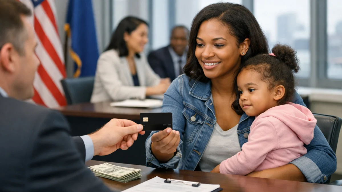 Black Bank Card Program Targets Cash Payments to Single Mothers