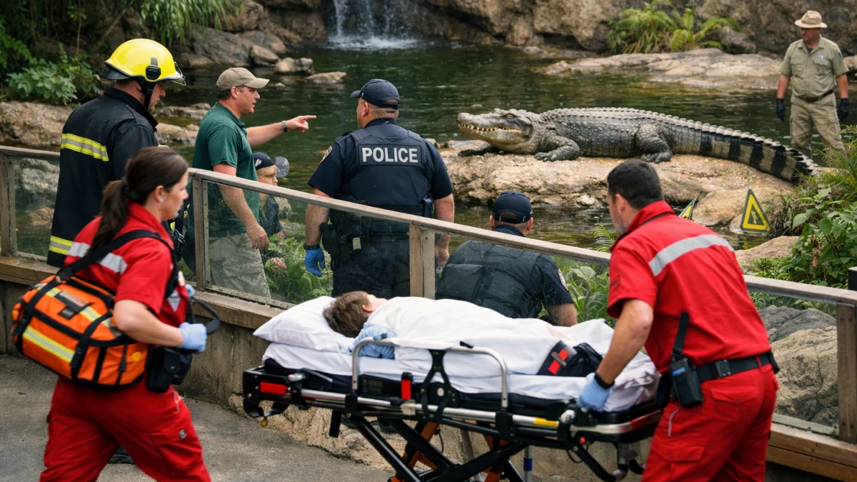 Three-Year-Old Boy in Critical Condition After Zoo Crocodile Incident