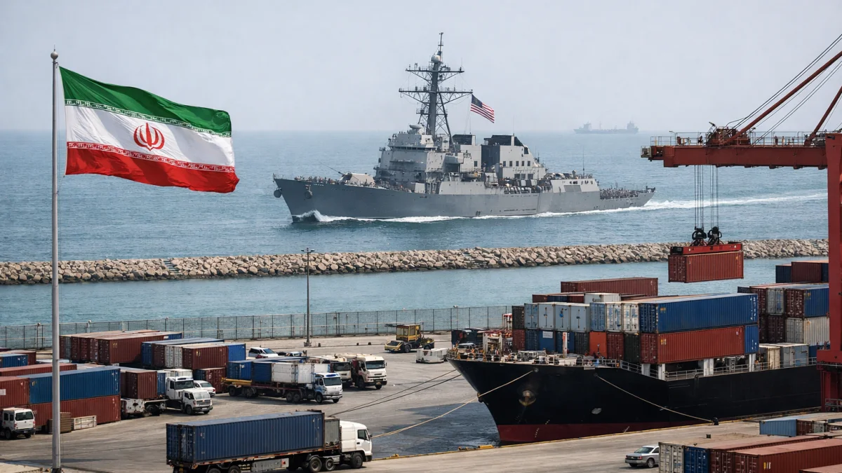 US Lifts Blockade on Iranian Ports Following Preliminary Agreement