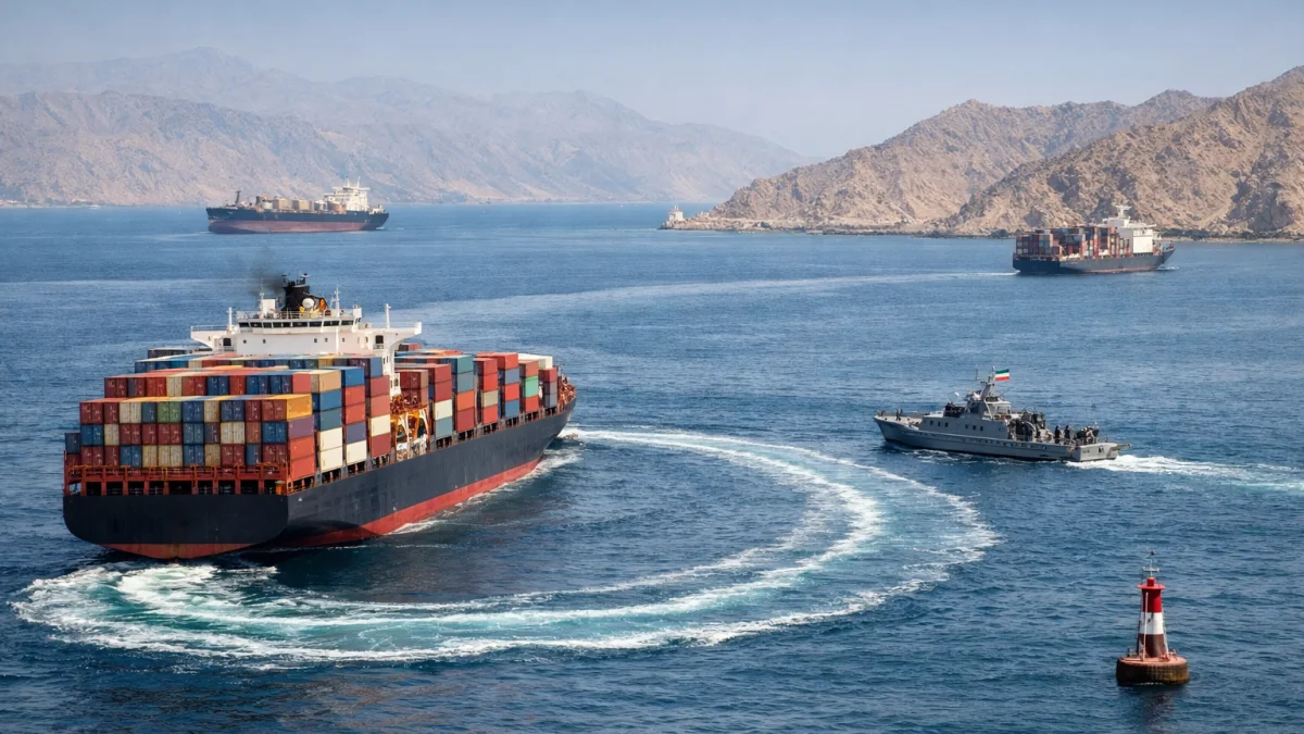 Global Shipping Companies Reroute Vessels Following Hormuz Developments