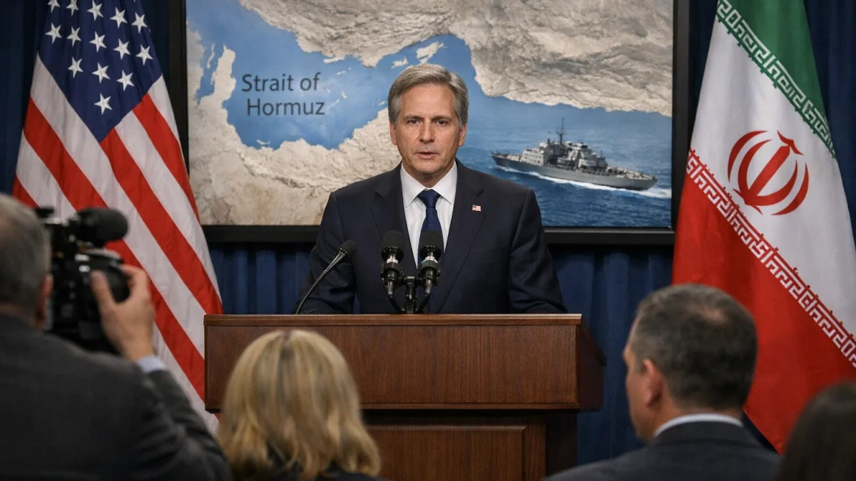 US Disputes Iranian Claims on Strait of Hormuz Closure