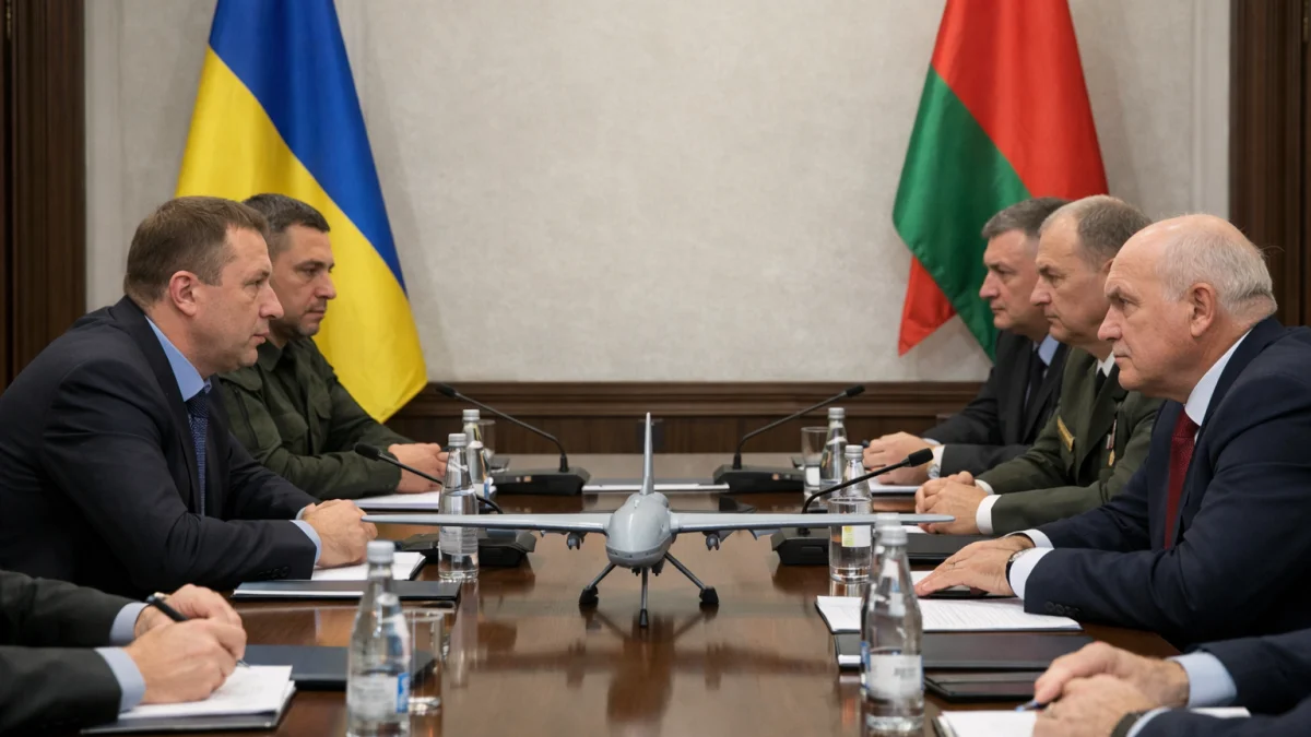 Ukraine Issues Ultimatum to Belarus Over Alleged Russian Drone Support