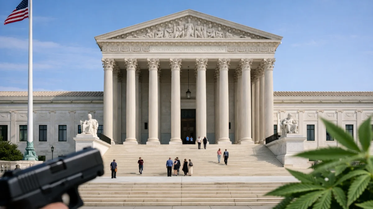 Supreme Court Rules Gun Law Used Against Marijuana User Unconstitutional