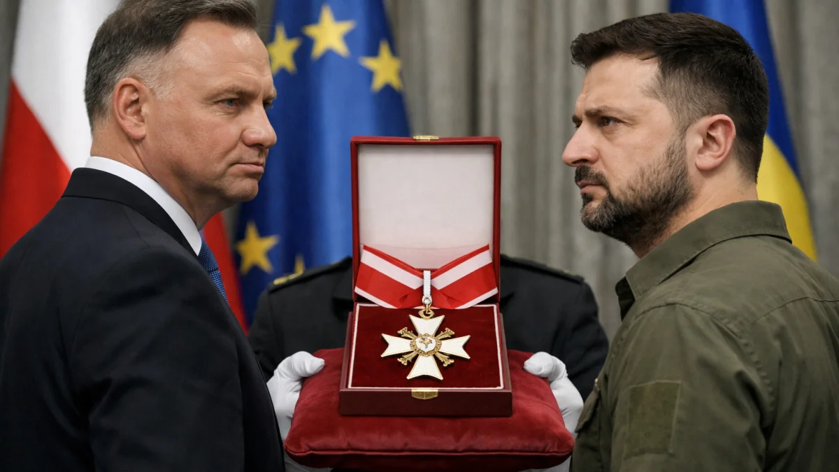 Poland Strips Zelensky of Its Highest State Honor Over UPA Dispute