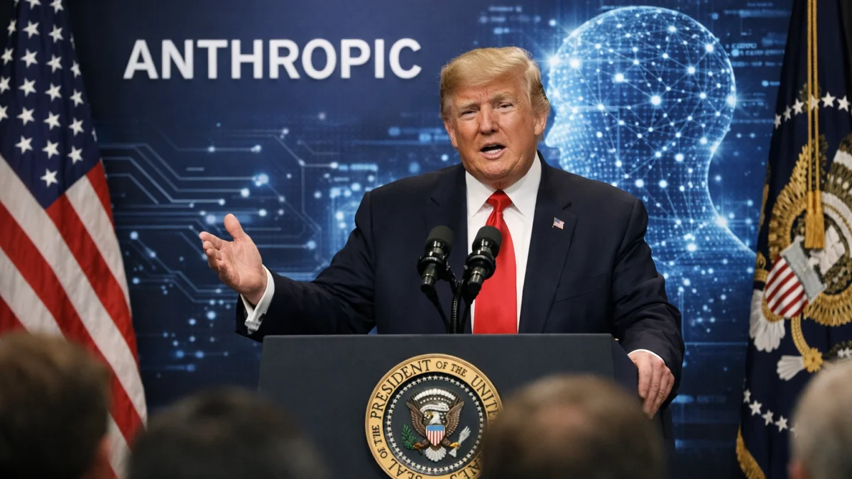 Trump Says He No Longer Views Anthropic as National Security Threat