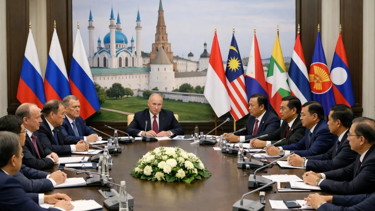 Russia-ASEAN Summit in Kazan Focuses on Energy Security and Currency Settlements