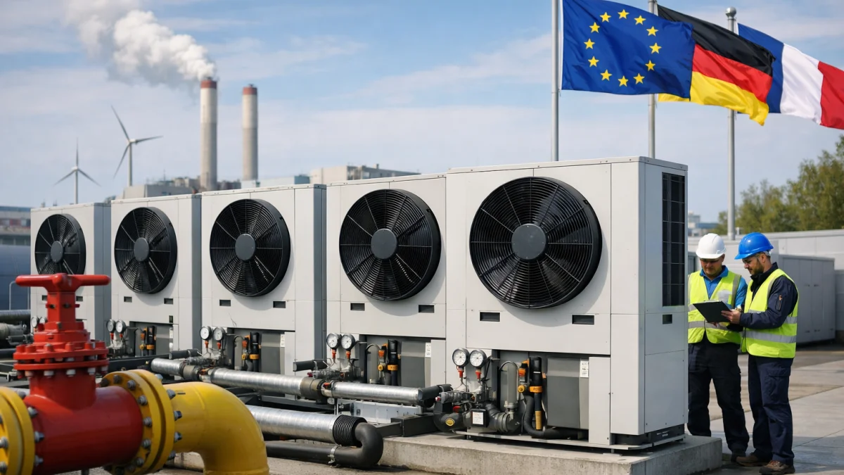 Heat Pumps Cut European Gas Import Costs by Billions, New Data Shows