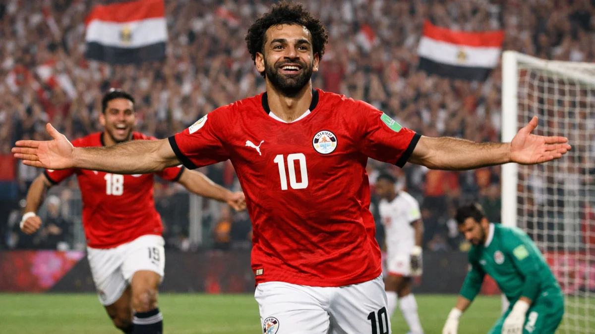 Mohammed Salah Scores as Egypt Ends Longest World Cup Absence in History